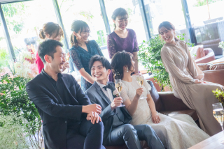 撮影後にご家様でのお食事会のも手配可能です♪