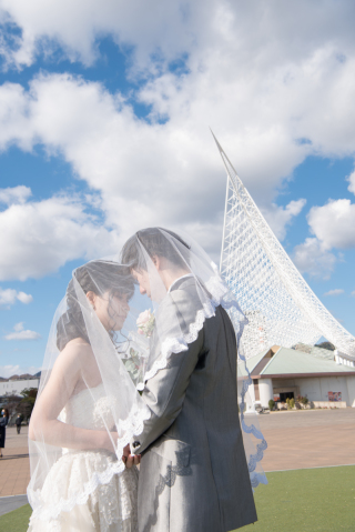 花嫁憧れ♡ベールショット