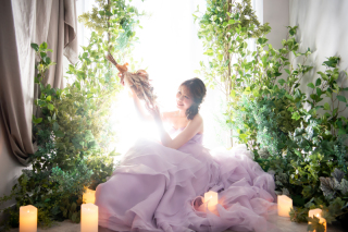 新婦様洋装ソロショット♡