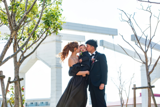 親子ショットがかわいい♡