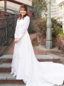 袖有りドレスもございます！