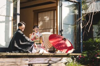 静寂と美が漂う料亭でメモリアルフォト！【築地】