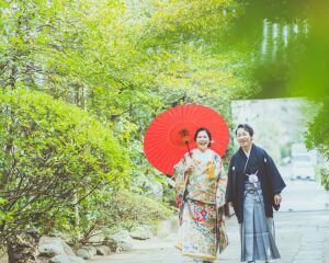 緑に包まれた都会の寺院【高輪】