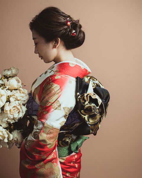 こだわりの和装ヘア♪