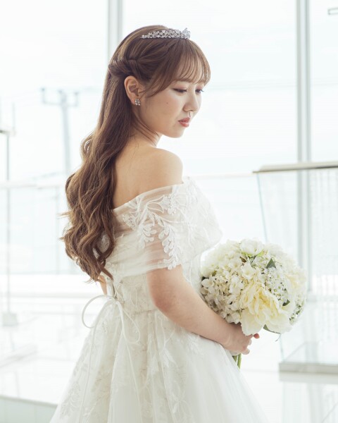 ふんわり可憐なダウンスタイル♪