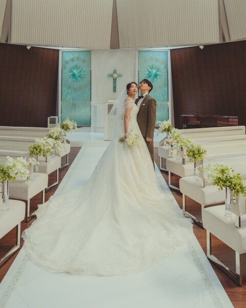 ガーデンチャペルで刻むメモリアルフォト【池袋】