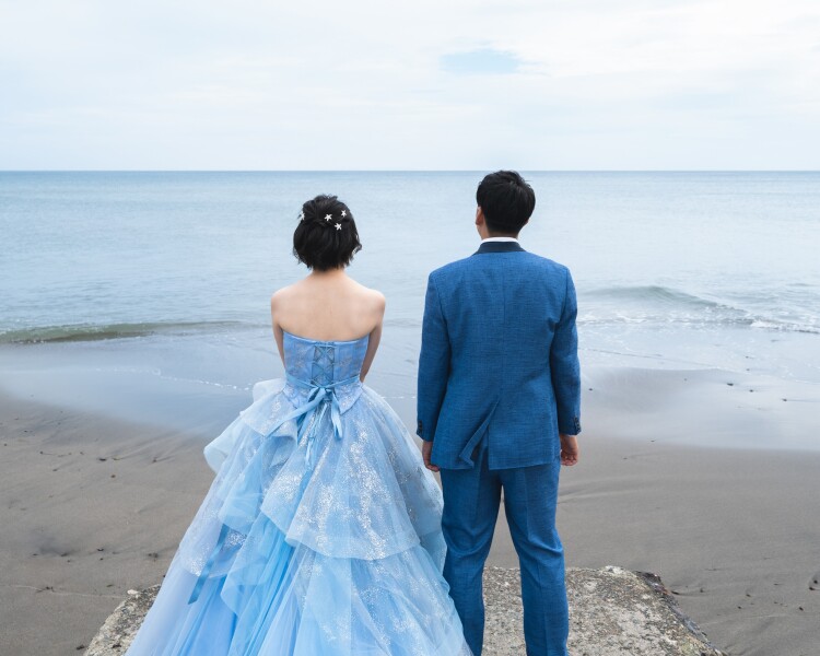 波音に包まれて写すフォト【鎌倉】