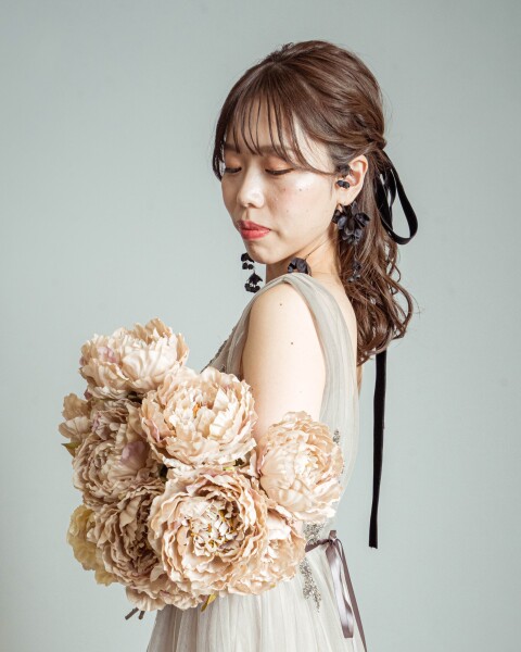 ふんわり可憐なダウンスタイル♪