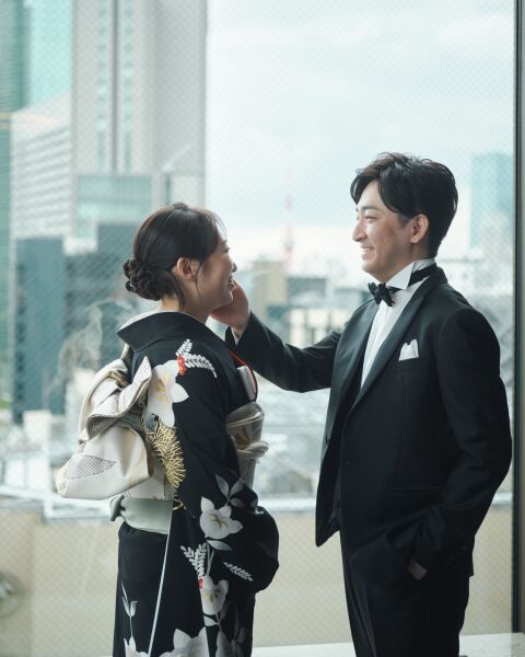 銀座のホテルを舞台に、ふたりらしさを映す【銀座】