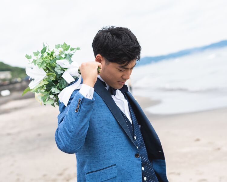 海風を浴びながら記念の一枚を!