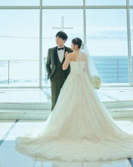 優雅に描かれるトレーンショット♪