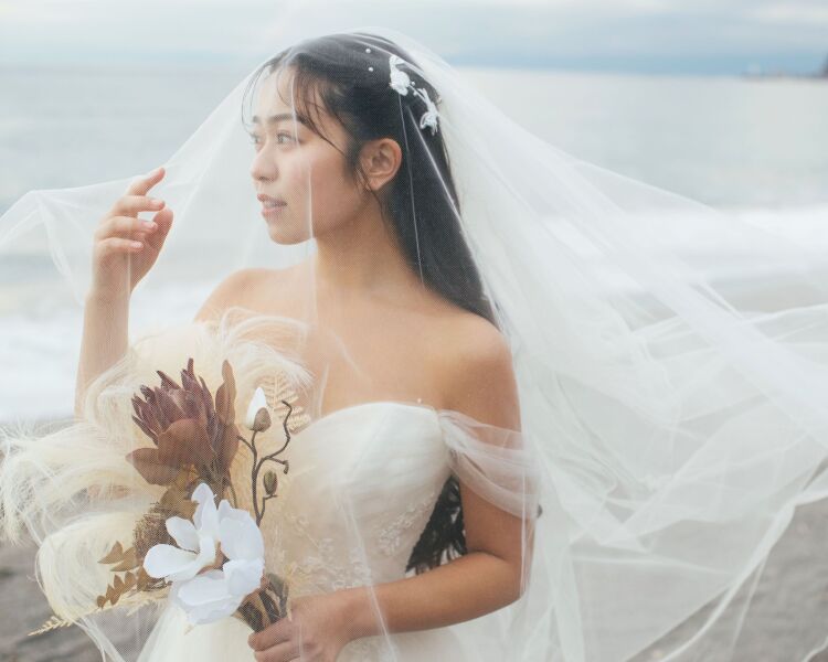 風感じるビーチフォト♪【鎌倉】