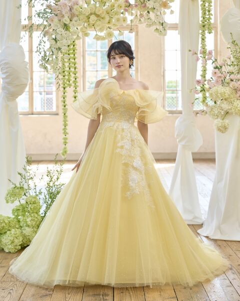 ときめくパステルカラードレス！