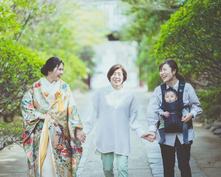 家族をつなぐメモリアルフォト♪
