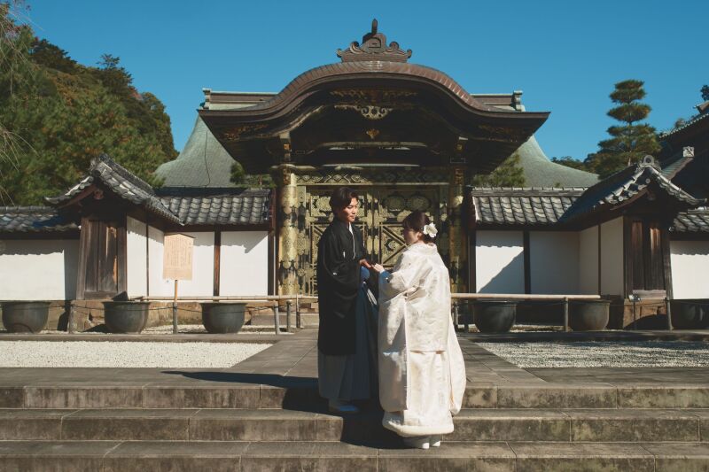 歴史ある鎌倉寺院にて思い出の一枚【建長寺】