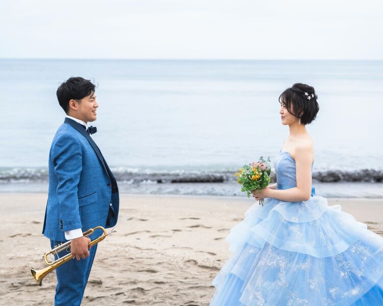 風感じるビーチフォト♪【鎌倉】