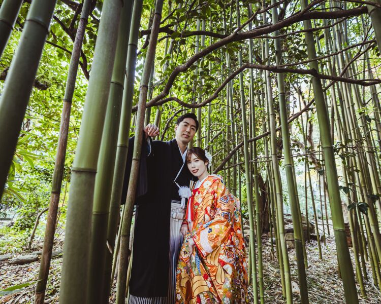 彩る紅葉、高輪の寺院で特別な一枚【高輪】