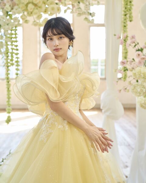 ときめくパステルカラードレス！