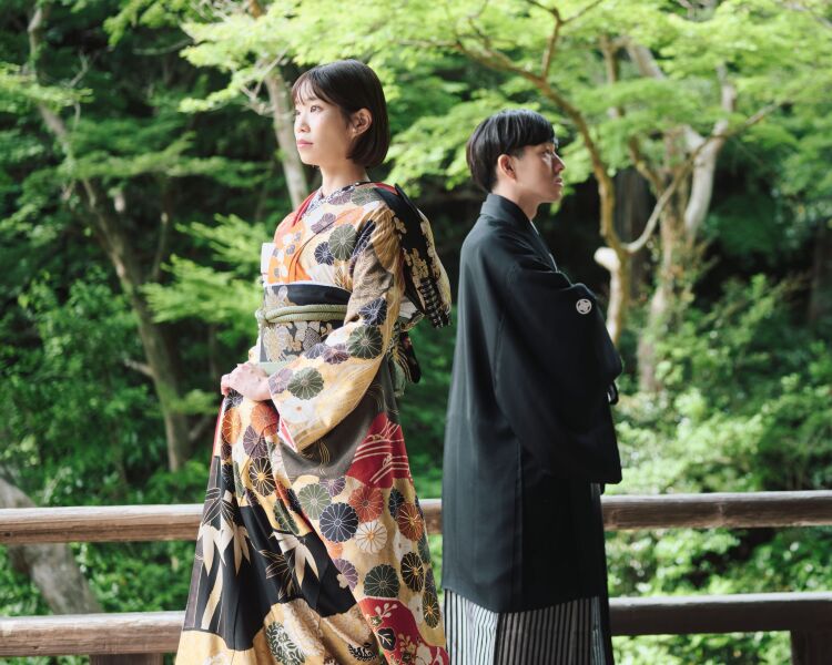 2スタイルで楽しむ和装フォト！