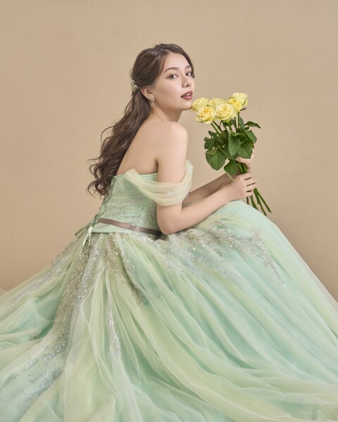 ときめくパステルカラードレス！