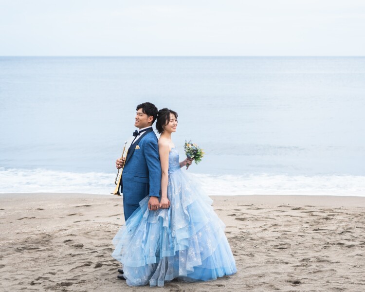 波音に包まれて写すフォト【鎌倉】