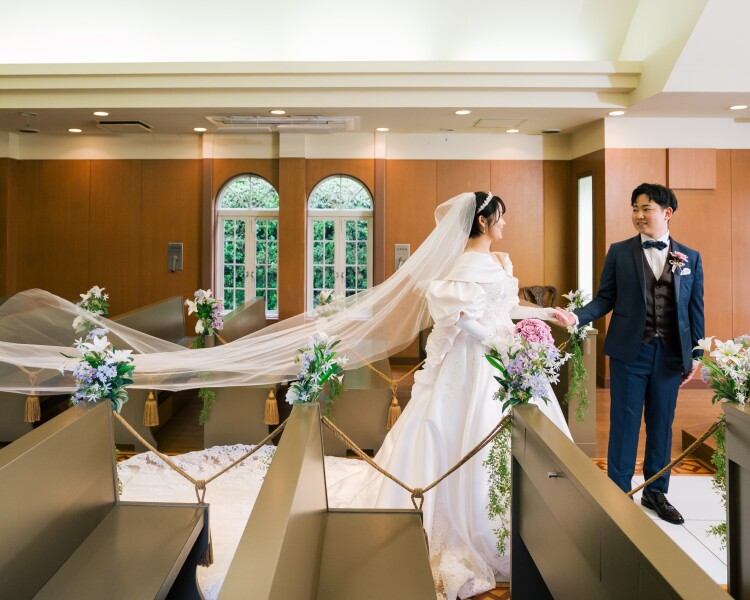 ドラマチックなベールショット♪