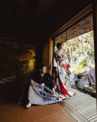 老舗の風格に包まれて、永遠の一枚を【築地】