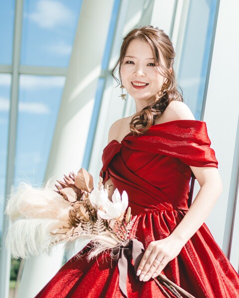 ふんわり可憐なダウンスタイル♪