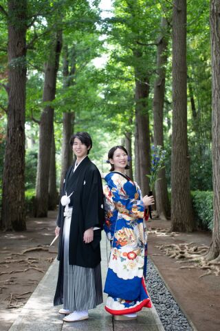 都内でアジサイが咲く公園【荻窪】