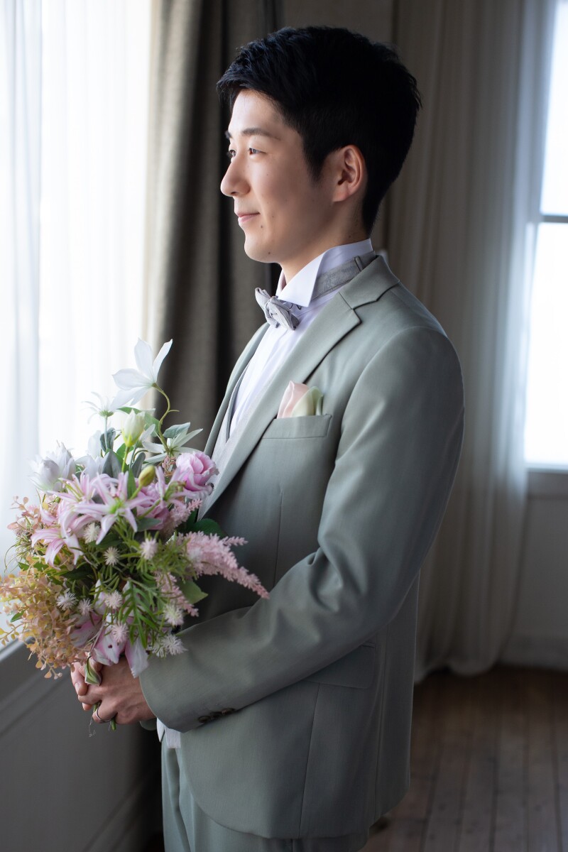 真似したい新郎ショット♪