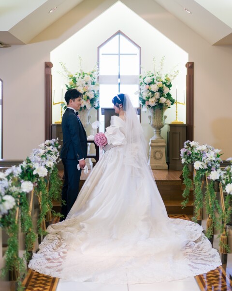 山手のチャペルで、新たな歩みを