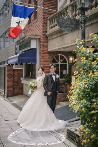 異国情緒あふれる街でフレンチ料理付きフォト♪【横浜】
