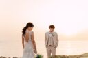サンセット撮影でムードたっぷりのフォトウェディング♥