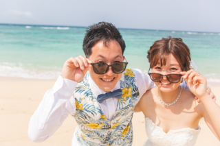 披露宴のオープニングムービーを琉球ウェディングで★