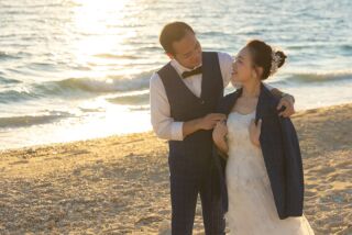 ムードたっぷりのサンセット撮影イチオシ♪