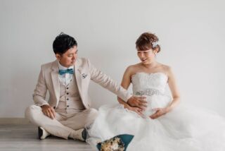 マタニティ記念にフォトウェディング