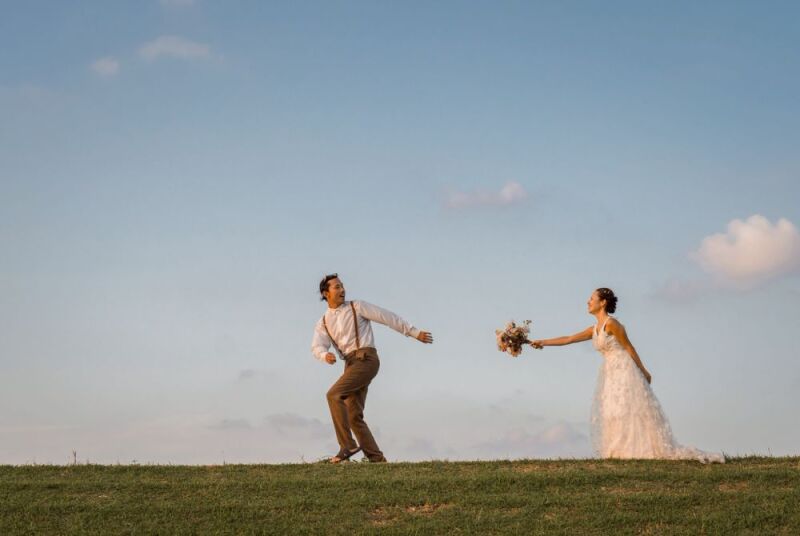 海と岬とアメリカン!ふたりだけの沖縄ウェディング:オーダーメイドSPプラン