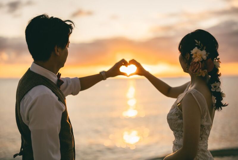 当店オリジナルプラン、いい夫婦応援プランはサンセットも可能！