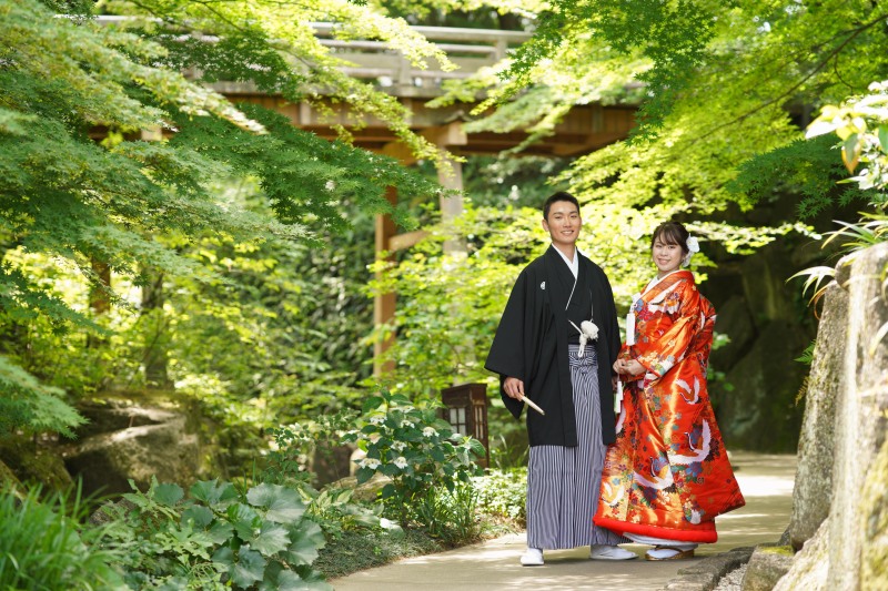 紅葉シーズンの徳川園