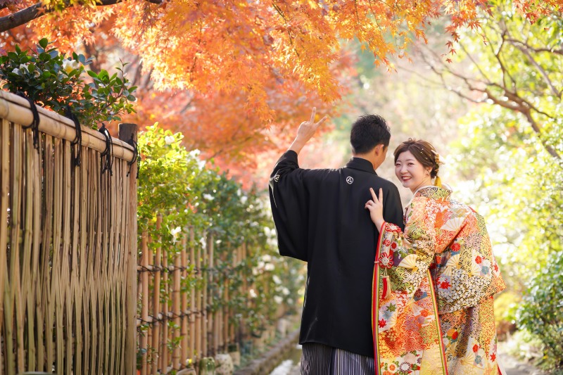 紅葉シーズンの徳川園