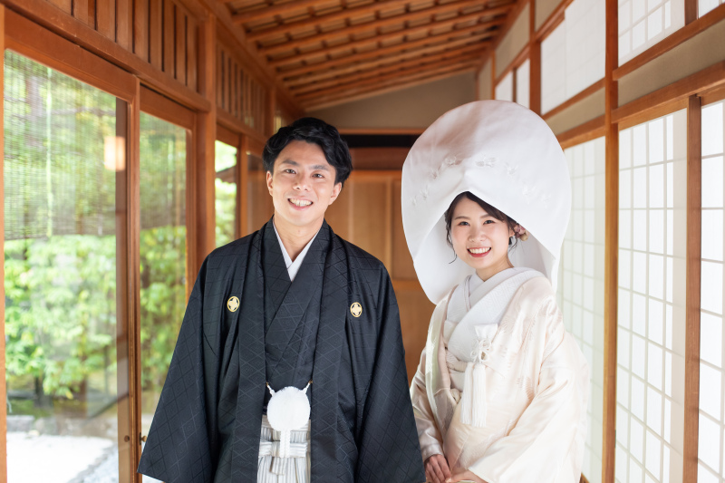 角隠しと綿帽子