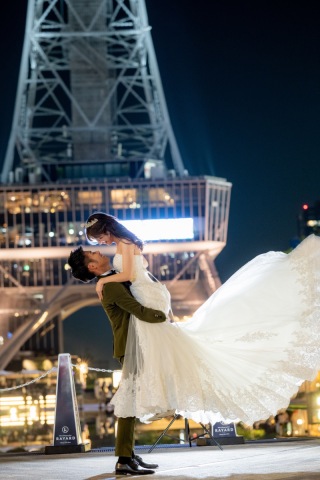 撮影イメージに合わせたヘアアレンジ