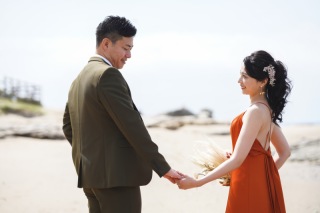 テラコッタドレス