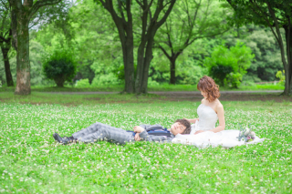 緑いっぱいの庄内緑地公園を紹介