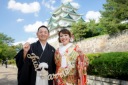 名古屋城のフォトウエディング