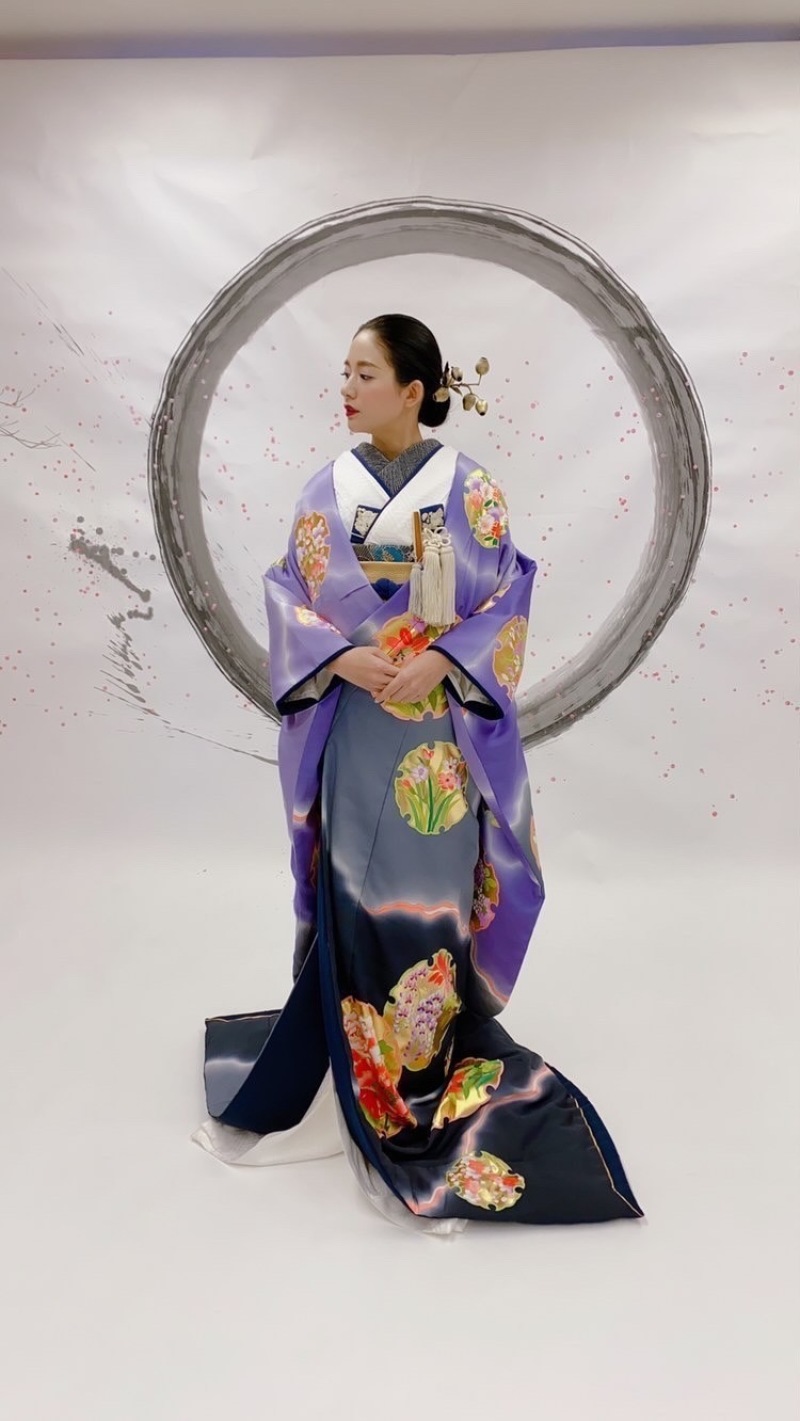 和装の紹介　友禅和装の美しさ
