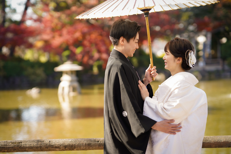 中村公園での紅葉シーズンの撮影2023