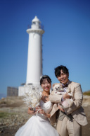 ペットのわんちゃんとの撮影 -野間灯台編-