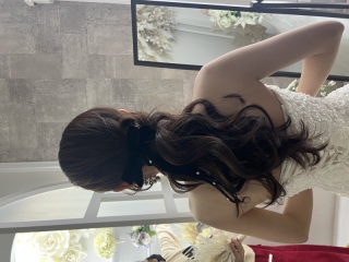 洋装ヘアアレンジ