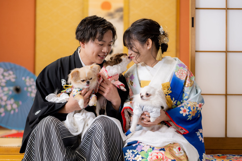 大切なペットちゃんとの撮影❣️